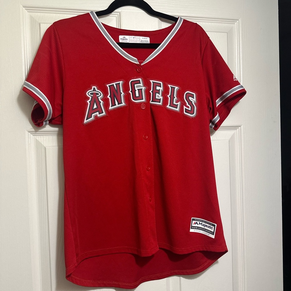 Majestic Red Baseball Jersey